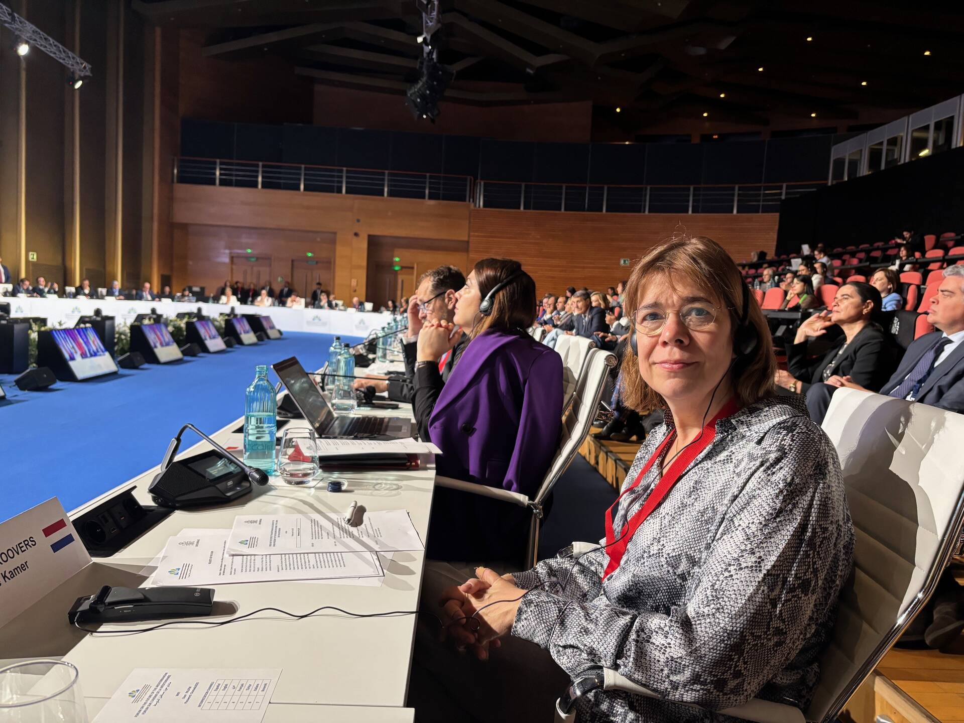 Senator Daan Roovers tijdens de Assemblee