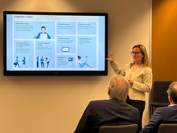 De senatoren kregen plenair een toelichting over de stand van zaken