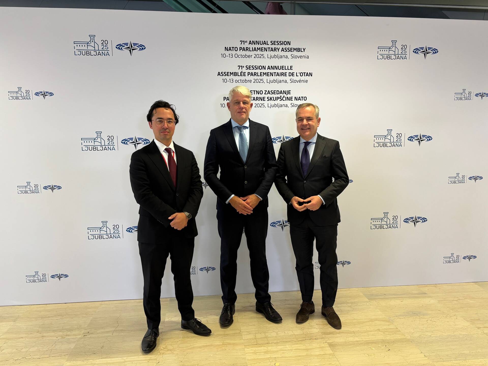 De Nederlandse delegatie