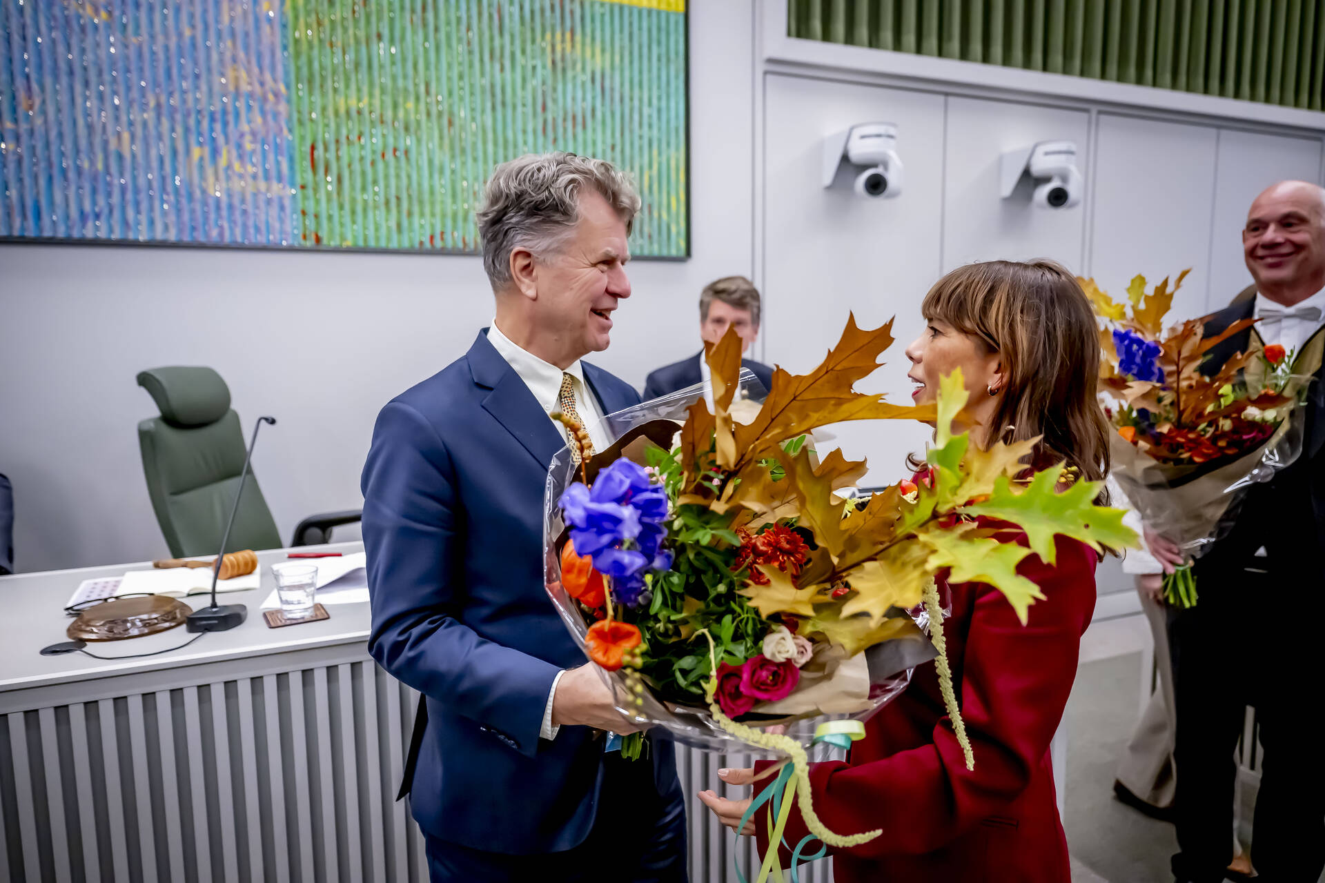 Felicitaties van Kamervoorzitter Vos voor Dittrich