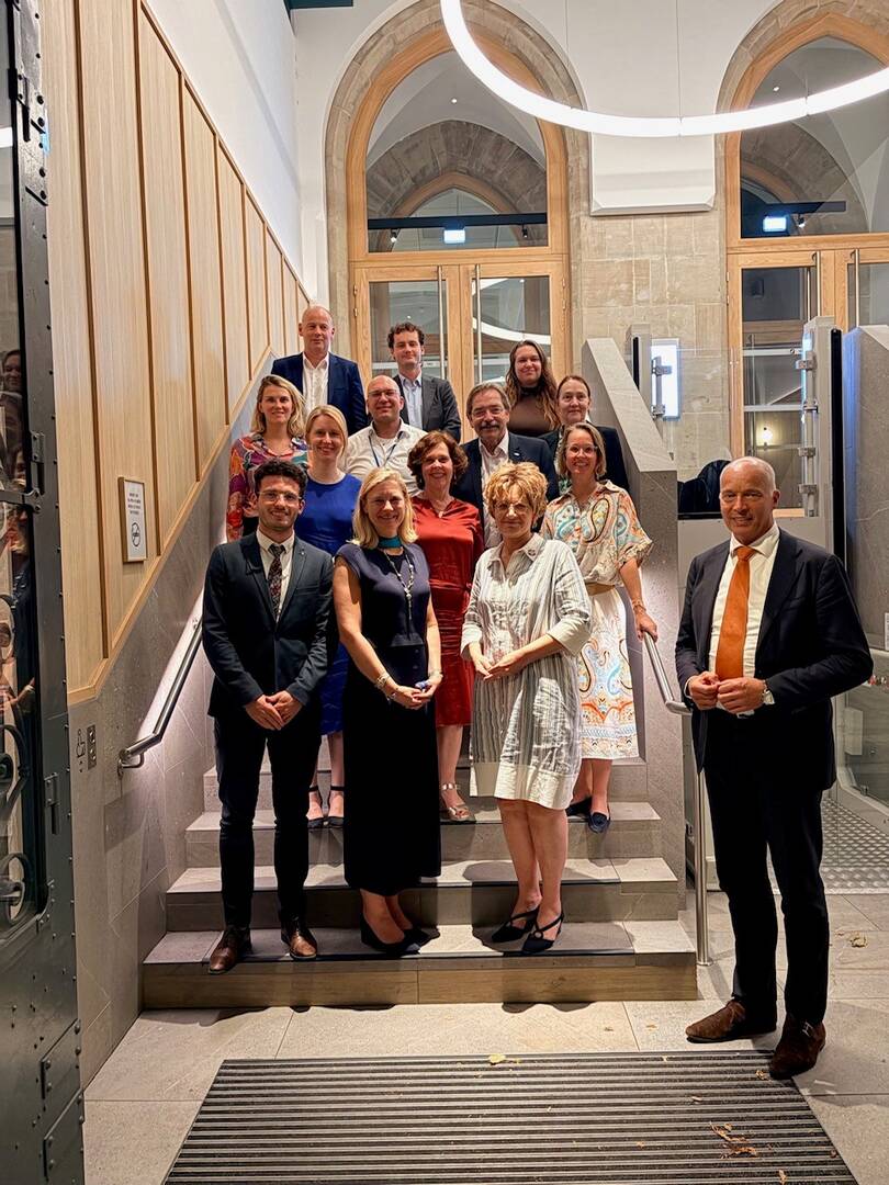 Het team dat campagne voerde voor Tanja Gonggrijp